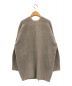 UNFIL (アンフィル) stretch superkid mohair cardigan ベージュ サイズ:1：10000円