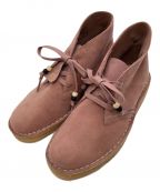 CLARKS ORIGINALSクラークス オリジナルズ）の古着「デザートブーツ」｜ピンク