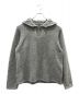 NKNIT（ンニット）の古着「camel mix hooded KNIT」｜グレー