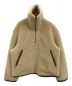 NKNIT (ンニット) vegan mouton half zip BIG ブラウン：20000円