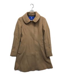 BLUE LABEL CRESTBRIDGE（ブルーレーベルクレストブリッジ）の古着「シングルベルテッドコート」｜ベージュ