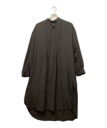 Y's（ワイズ）の古着「Ta/Pe de CHINE THIN STRAP DRESS/Ta/Pe デチェインシンストラップドレス」｜ブラック