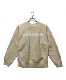 WASTED YOUTH（ウエステッド ユース）の古着「SWEAT SHIRT」｜アイボリー