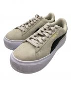 PUMAプーマ）の古着「SUEDE MAYU」｜アイボリー