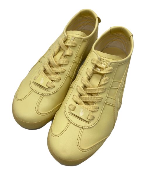 Onitsuka Tiger（オニツカタイガー）Onitsuka Tiger (オニツカタイガー) メキシコ66 ローカットスニーカー / MEXICO 66 CACTFUL イエロー サイズ:23.5㎝の古着・服飾アイテム