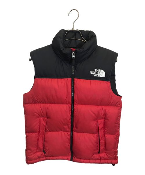 THE NORTH FACE（ザ ノース フェイス）THE NORTH FACE (ザ ノース フェイス) ヌプシダウンベスト レッド サイズ:SIZE Mの古着・服飾アイテム