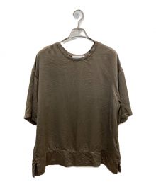 CHAOS（カオス）の古着「シルクフィブリルTシャツ」｜ブラウン