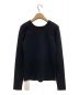 CLANE (クラネ) W FACE HOLE KNIT TOPS ブラック サイズ:2：11000円