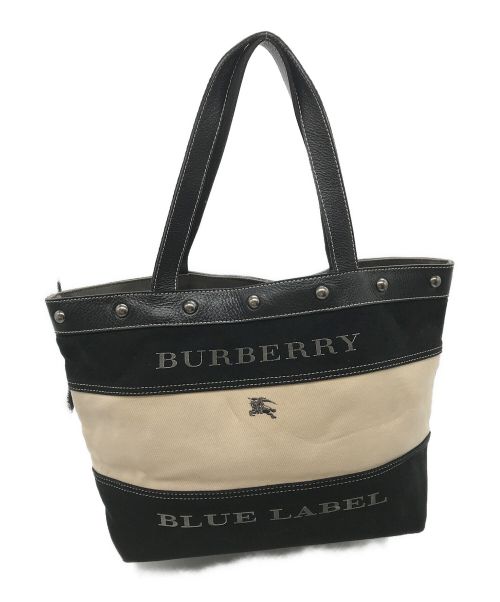 BURBERRY BLUE LABEL（バーバリーブルーレーベル）BURBERRY BLUE LABEL (バーバリーブルーレーベル) トートバッグ ベージュの古着・服飾アイテム