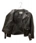 中古・古着 beautiful people (ビューティフルピープル) vintage leather riders jacket /ビンテージレザーライダースジャケット ブラック サイズ:150：25000円