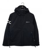 FR2 GOLFエフアールツー ゴルフ）の古着「Stretch Nylon 2way Rain Jacket」｜ブラック