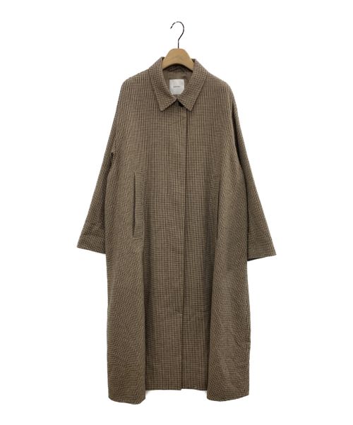 Spick and Span（スピックアンドスパン）Spick and Span (スピックアンドスパン) BALLIステンカラーWOOLコート ブラウン サイズ:36の古着・服飾アイテム