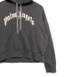 中古・古着 Palm Angels (パーム エンジェルス) CURVED LOGO HOODIE ブラック サイズ:L：35000円