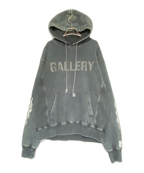 GALLERY DEPT（ギャラリー デプト）GALLERY DEPT (ギャラリー デプト) GD Flames Hoodie ブラック サイズ:Lの古着・服飾アイテム