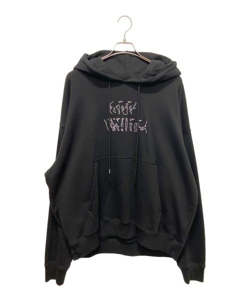 OFFWHITE（オフホワイト）OFFWHITE (オフホワイト) NEEN ARROW SKATE HOODIE ブラック サイズ:XLの古着・服飾アイテム