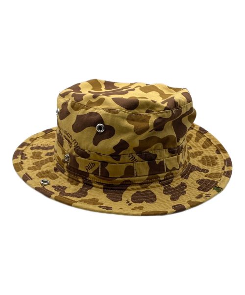 HUMAN MADE（ヒューマンメイド）HUMAN MADE (ヒューマンメイド) DUCK CAMO BUCKET HAT ブラウン サイズ:-の古着・服飾アイテム