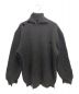 中古・古着 Hed Mayner (ヘド メイナー) DESTROYED TURTLENECK Knit ブラウン サイズ:S：24000円