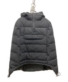 NOMADIS×UNITED ARROWS（ノマディス×ユナイテッドアローズ）の古着「Padded アノラック／ダウンコートポンチョジャケット」｜ブラック