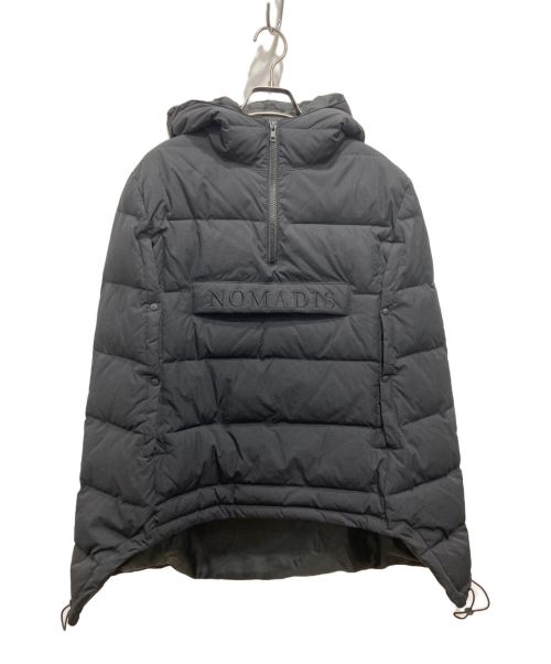 NOMADIS（ノマディス）NOMADIS (ノマディス) UNITED ARROWS (ユナイテッドアローズ) Padded アノラック／ダウンコートポンチョジャケット ブラック サイズ:Fの古着・服飾アイテム