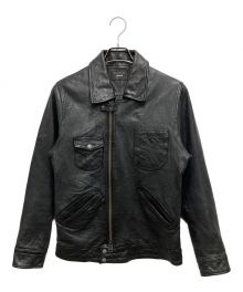 glamb（グラム）の古着「Blaine leather JKT」｜ブラック