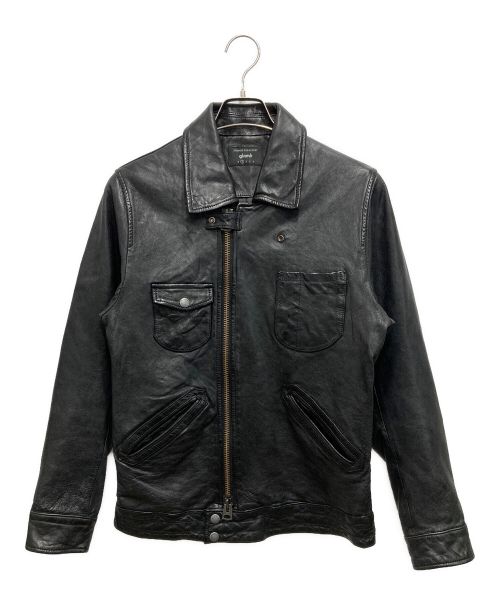 glamb（グラム）glamb (グラム) Blaine leather JKT ブラック サイズ:1の古着・服飾アイテム