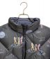 中古・古着 UNDERCOVER (アンダーカバー) 16AW 宇宙柄ダウンジャケット ブラック サイズ:4：35000円