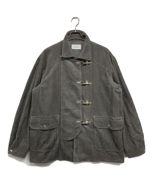 UNUSED（アンユーズド）UNUSED (アンユーズド) fireman corduroy jacket グレー サイズ:3の古着・服飾アイテム