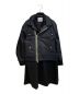 sacai（サカイ）の古着「Nylon Twill Mix Coat」｜ブラック×オリーブ