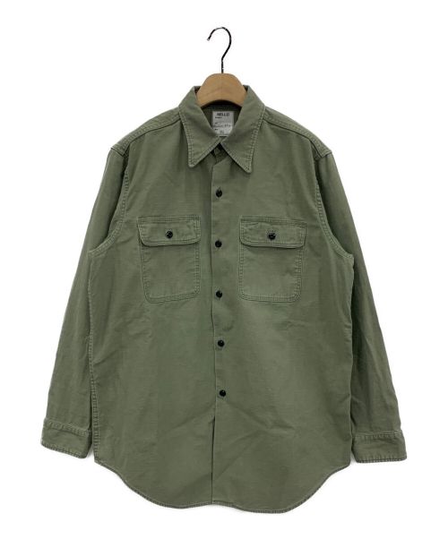 MADISON BLUE（マディソンブルー）MADISON BLUE (マディソンブルー) ハンプトンズバックサテンシャツ オリーブ サイズ:2の古着・服飾アイテム