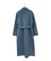 THE SHINZONE (ザ シンゾーン) DOUBLE WRAP COAT スカイブルー サイズ:34：22000円