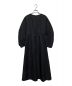 YOHEI OHNO (ヨウヘイオオノ) Shirring Sleeve Dress ブラック サイズ:OS：9000円