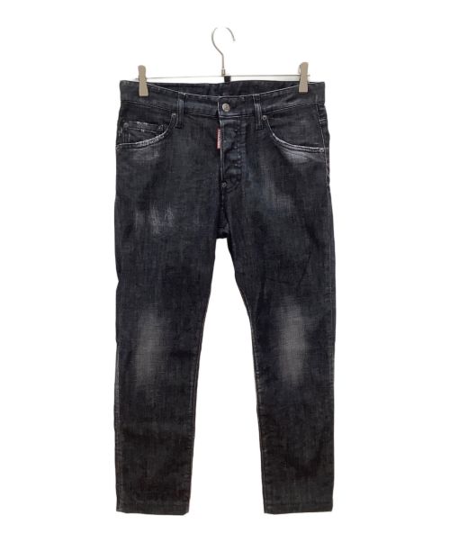 DSQUARED2（ディースクエアード）DSQUARED2 (ディースクエアード) SKATER JEANS グレー サイズ:46の古着・服飾アイテム