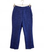 Demi-Luxe Beamsデミルクス ビームス）の古着「カラーツイードパンツ」｜ブルー