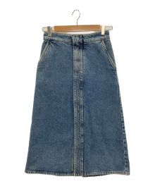 STELLA McCARTNEY（ステラマッカートニー）の古着「Vintage-look Denim Skirt」｜インディゴ