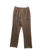 Needlesニードルズ）の古着「Track Pant Poly Jacquard」｜グリーン×ボルドー