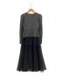 HER LIP TO (ハーリップトゥ) Baccarat Tule Long Dress グレー サイズ:S：13000円