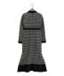 HER LIP TO (ハーリップトゥ) Buckingham Houndstooth Knit Dress ブラック×ホワイト サイズ:S：9000円