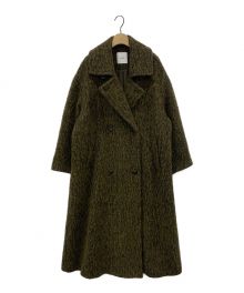 CLANE（クラネ）の古着「MIX SHAGGY LADY COAT」｜カーキ