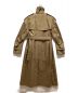 中古・古着 HYKE (ハイク) TRENCH COAT BIG FIT ベージュ サイズ:1 未使用品：60000円