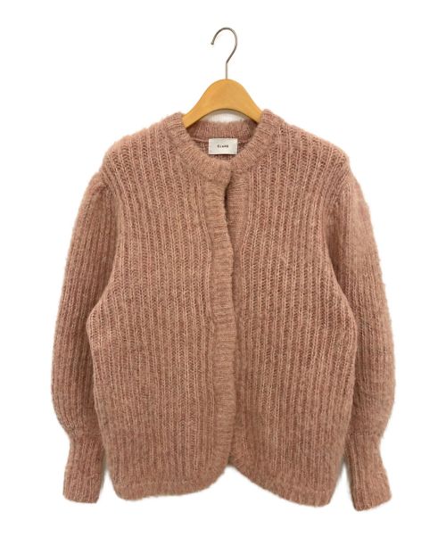 CLANE（クラネ）CLANE (クラネ) COLOR MOHAIR SHAGGY CARDIGAN ピンク サイズ:1の古着・服飾アイテム