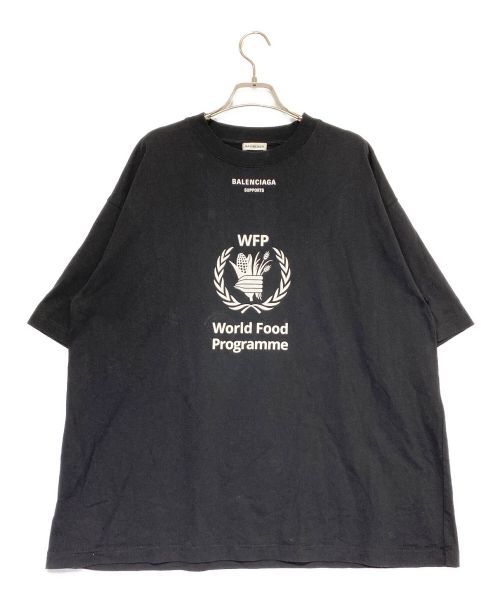 BALENCIAGA（バレンシアガ）BALENCIAGA (バレンシアガ) WFPプリントTシャツ ブラック サイズ:XLの古着・服飾アイテム