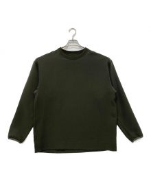 UNITED ARROWS & SONS by DAISUKE OBANA（ユナイテッドアローズ＆サンズ バイ ダイスケ オバナ）の古着「PE CREW L/SL」｜オリーブ