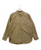 UNITED ARROWS & SONS by MASAKI KAWASEユナイテッドアローズ＆サンズ バイ マサキ カワセ）の古着「NYLON SHIRT」｜ベージュ