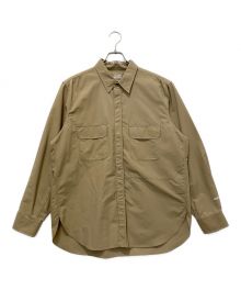 UNITED ARROWS & SONS by MASAKI KAWASE（ユナイテッドアローズ＆サンズ バイ マサキ カワセ）の古着「NYLON SHIRT」｜ベージュ