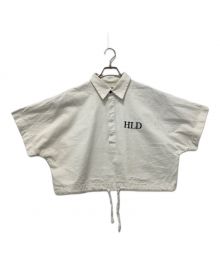 holiday（ホリデー）の古着「PULLOVER COTTON SHIRT」｜ホワイト