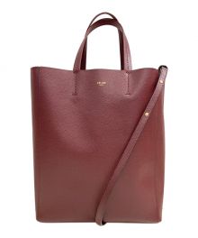 CELINE（セリーヌ）の古着「2WAYトートバッグ」｜ボルドー