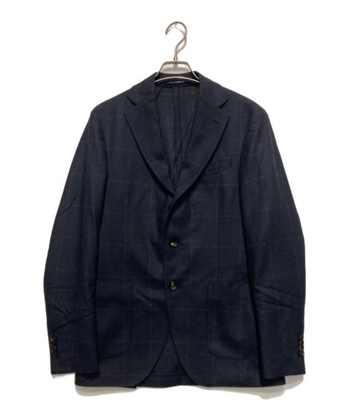 LARDINI（ラルディーニ）LARDINI (ラルディーニ) 3Bウールシングルジャケット ネイビー サイズ:SIZE44の古着・服飾アイテム