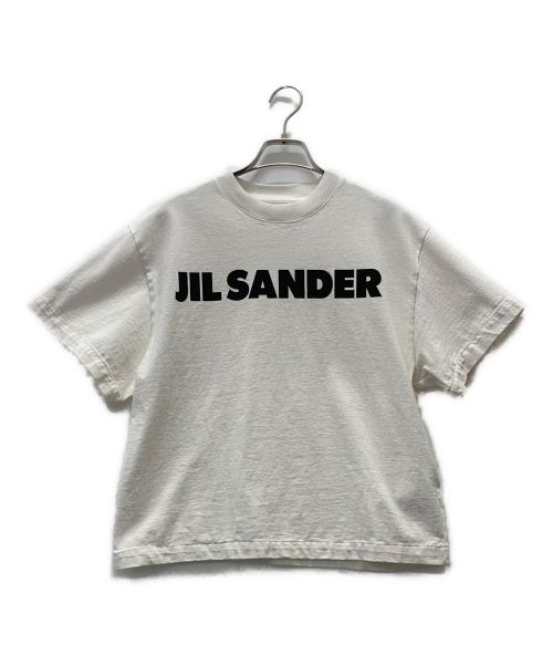 JIL SANDER（ジルサンダー）JIL SANDER (ジルサンダー) JIL/17 LOGO TEE ホワイト サイズ:XSの古着・服飾アイテム