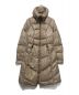 MONCLER（モンクレール）の古着「ダウンコート」｜ベージュ