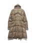 MONCLER (モンクレール) ダウンコート ベージュ サイズ:SIZE1：25000円